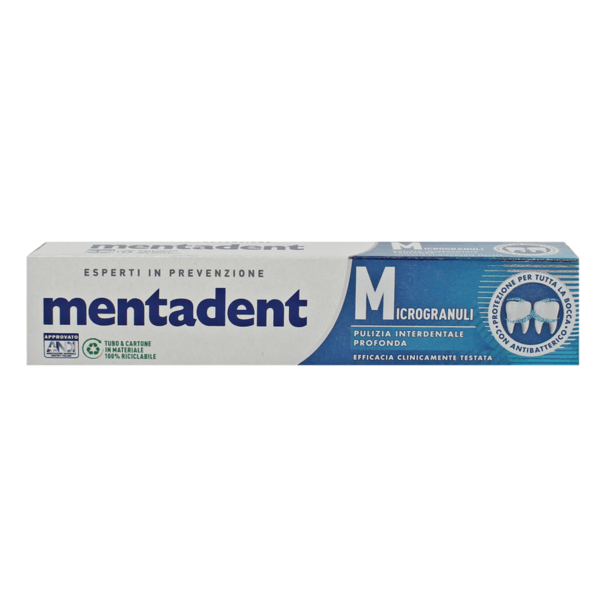 MENTADENT DENTIFRICIO MICROGRANULI PULIZIA INTERDENTALE PROFONDA 75 ML.