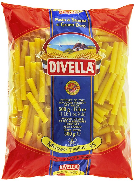 DIVELLA MEZZANI TAGLIATI N° 35 500 GR.