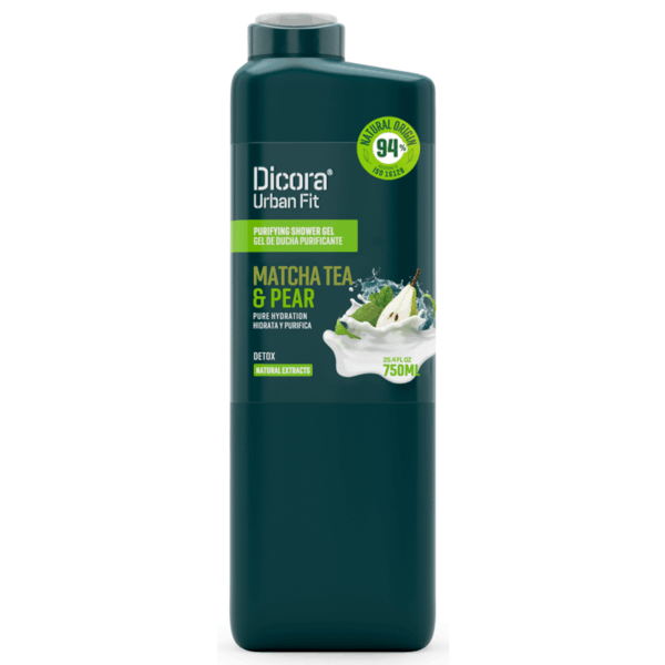 DICORA URBAN FIT BAGNOSCHIUMA PURIFICANTE ED IDRATANTE AL TE' MATCHA E PEPRA 750 ML.