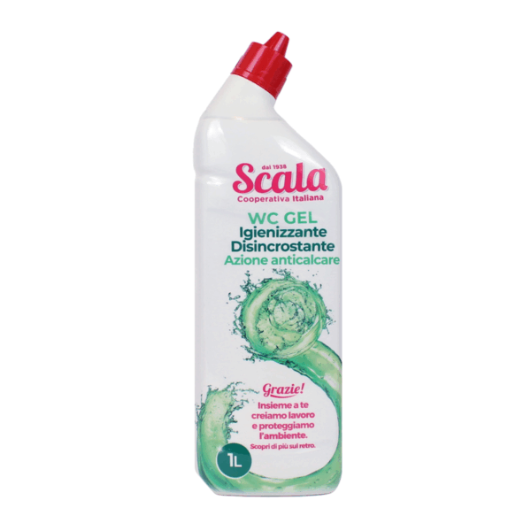 SCALA WC GEL IGIENIZZANTE DISINCROSTANTE ANTICALCARE 1 LT.