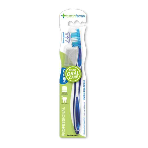 TUTTINFARMA SPAZZOLINO PROFESSIONAL CON SETOLE MEDIE