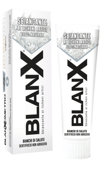 BLANX DENTIFRICIO SBIANCANTE AI LICHENI ARTICI 100% NATURALI 75 ML