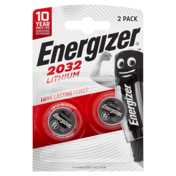 ENERGIZER PILE LITHIUM 2032 2 PEZZI
