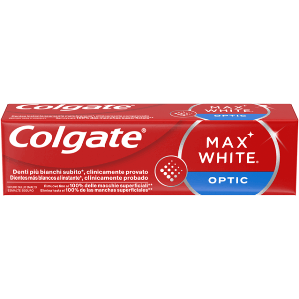 COLGATE DENTIFRICIO MAX WHITE OPTIC 75 ML.