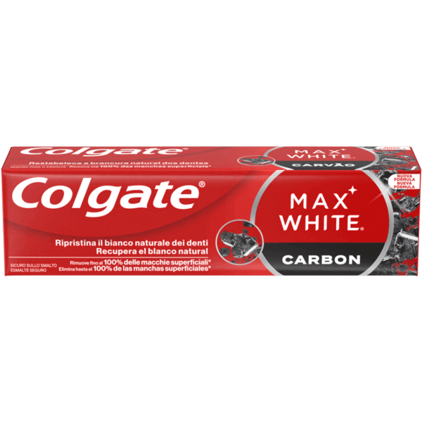 COLGATE DENTIFRICIO MAX WHITE CARBON 75 ML.