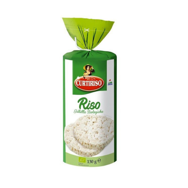 CURTIRISO GALLETTE BIOLOGICHE DI RISO 130 GR.
