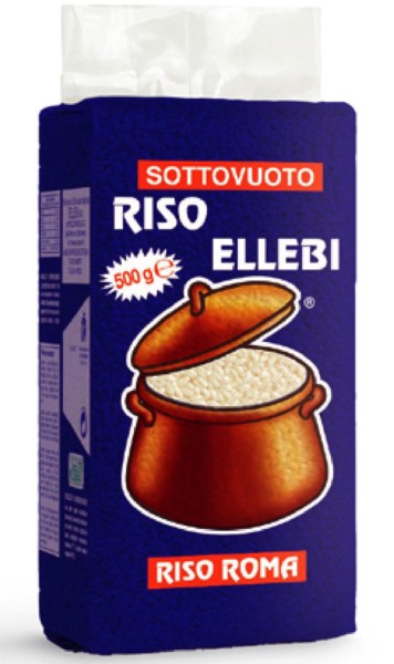 ELLEBI RISO ROMA SOTTOVUOTO 500 GR.