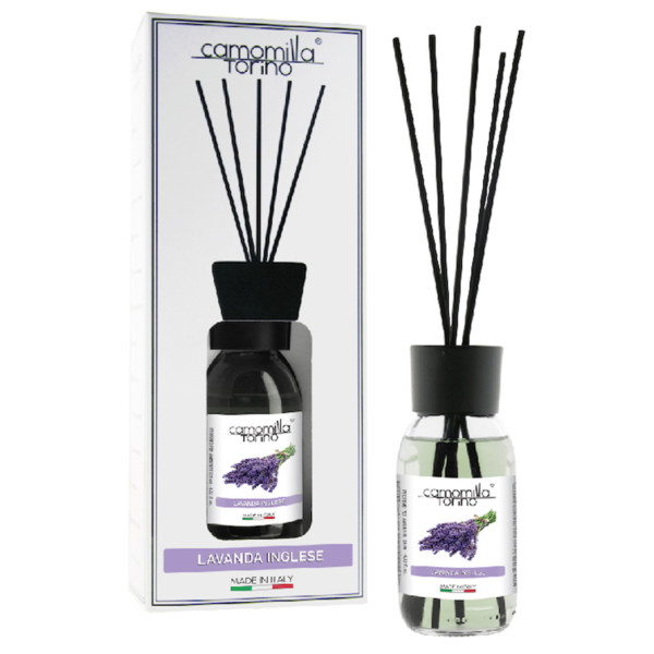 CAMOMILLA TORINO DIFFUSORE PER AMBIENTE ALLA LAVANDA INGLESE 125 ML.