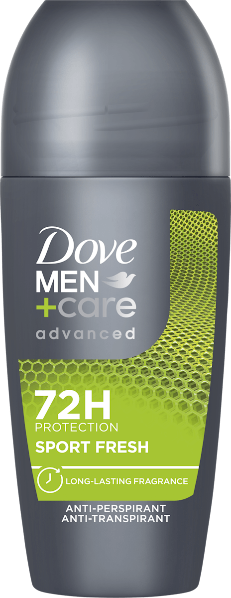DOVE MEN CARE ADVANCED DEODORANTE ROLL ON SPORT FRESH 72H 50 ML.