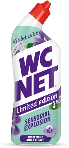 WC NET VIOLET VIBES LIMITED EDITION GEL ANTI-CALCARE SENSORIAL EXPLOSION 700 ML.