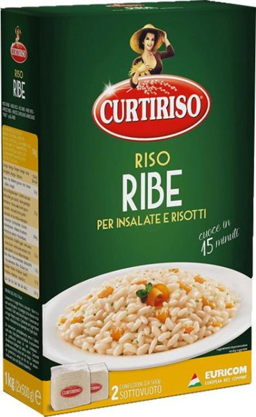 CURTIRISO RISO RIBE PER INSALATE E RISOTTI 2x500 GR.