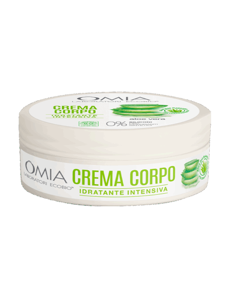 OMIA LABORATORI ECOBIO CREMA CORPO CON ALOE VERA IDRATANTE INTENSIVA IN VASO 150 ML.