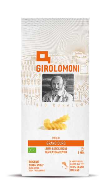 GIROLOMONI FUSILLI BRONZO SEMOLA DI GRANO DURO BIO 500 GR