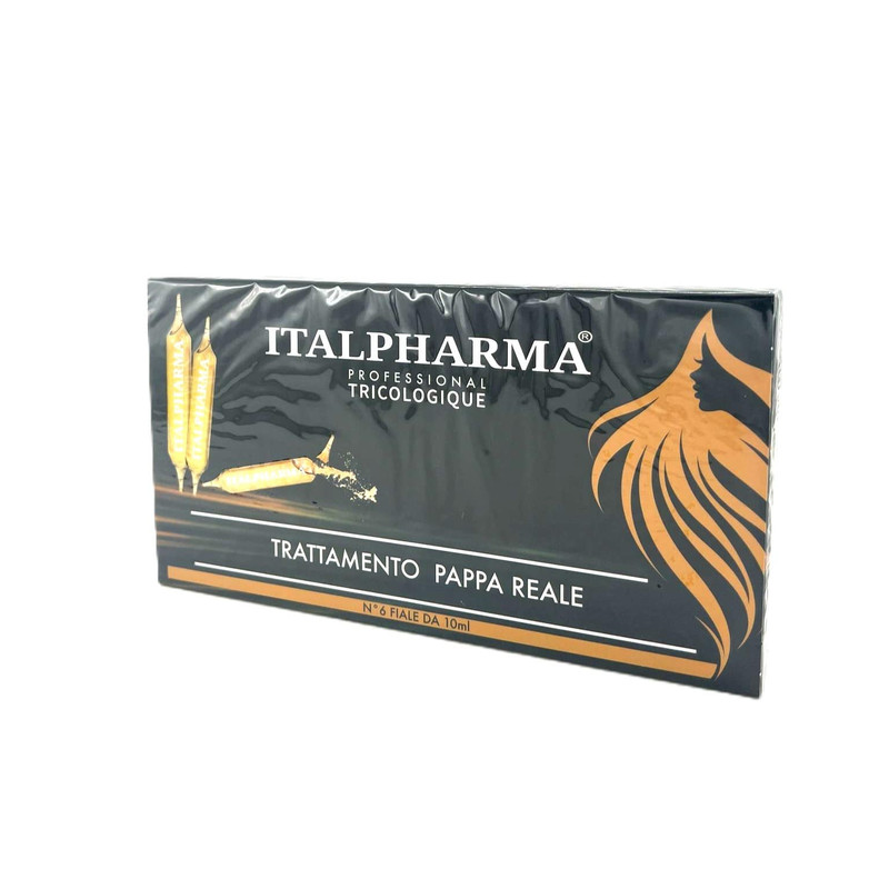 ITALPHARMA TRATTAMENTO ALLA PAPPA REALE - 6 FIALE DA 10 ML.