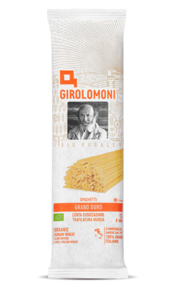 GIROLOMONI SPAGHETTI BRONZO SEMOLA DI GRANO DURO BIO 500 GR