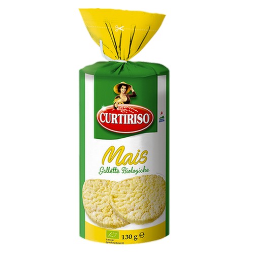 CURTIRISO GALLETTE BIOLOGICHE DI MAIS 130 GR.