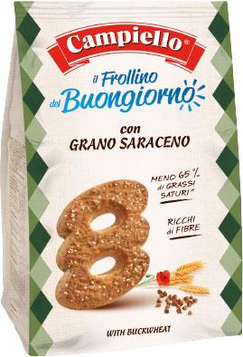 CAMPIELLO BISCOTTI FROLLINI CON GRANO SARACENO 700 GR.