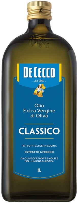 DE CECCO OLIO EXTRAVERGINE DI OLIVA 1 LT.