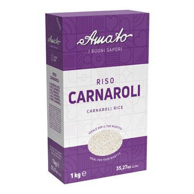 AMATO I BUONI SAPORI RISO CARNAROLI IN ASTUCCIO 1 KG.