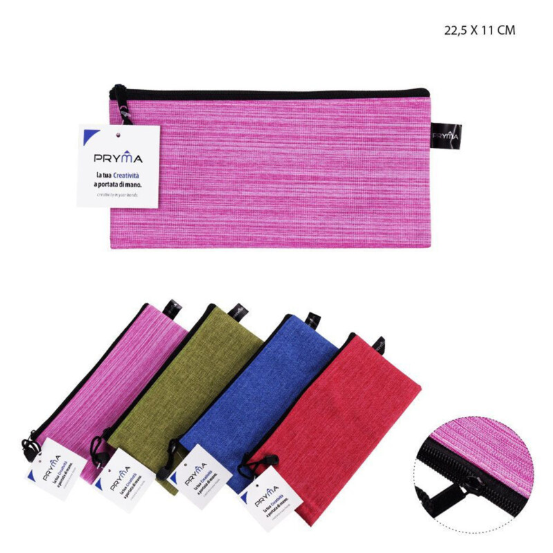 ASTUCCIO PORTATUTTO COLORATO 22,5x11 CM.