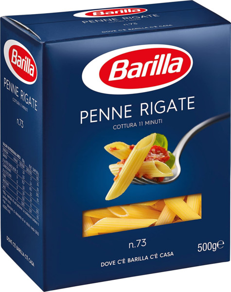 BARILLA PENNE RIGATE N°73 500 GR.