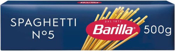 BARILLA SPAGHETTI N°5 500 GR.