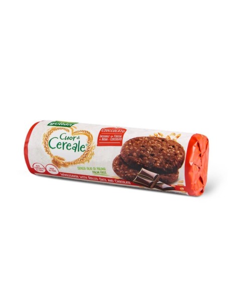 GULLÓN CUOR DI CEREALE AL CIOCCOLATO BISCOTTI INTEGRALI CON FIOCCHI DI AVENA E CIOCCOLATO 280 GR.