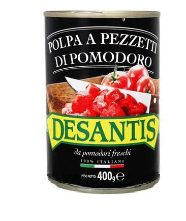 DESANTIS POLPA DI POMODORO IN PEZZI 400 GR.