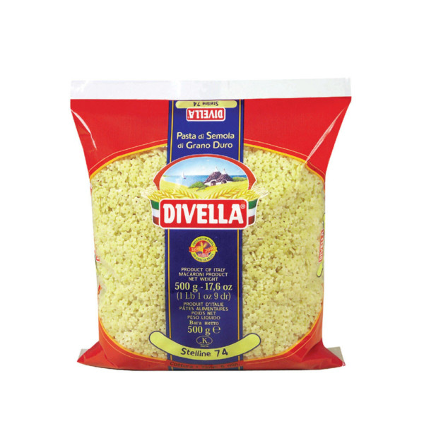 DIVELLA STELLINE N° 74 500 GR.