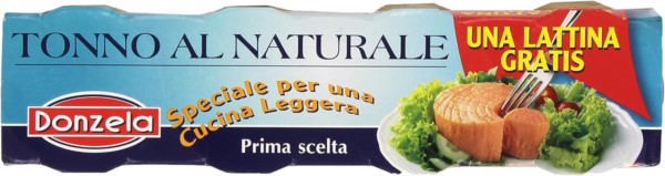 DONZELA TONNO AL NATURALE 4X80 GR.