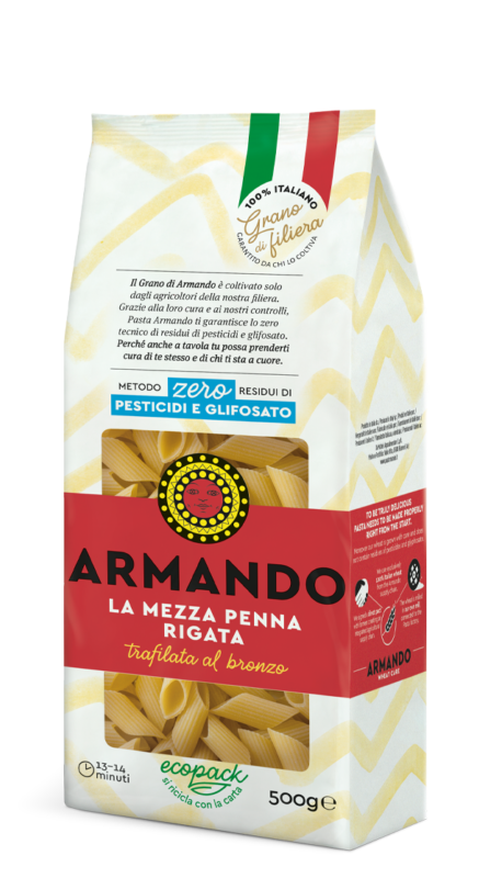 ARMANDO PASTA LA MEZZA PENNA RIGATA 500 GR.
