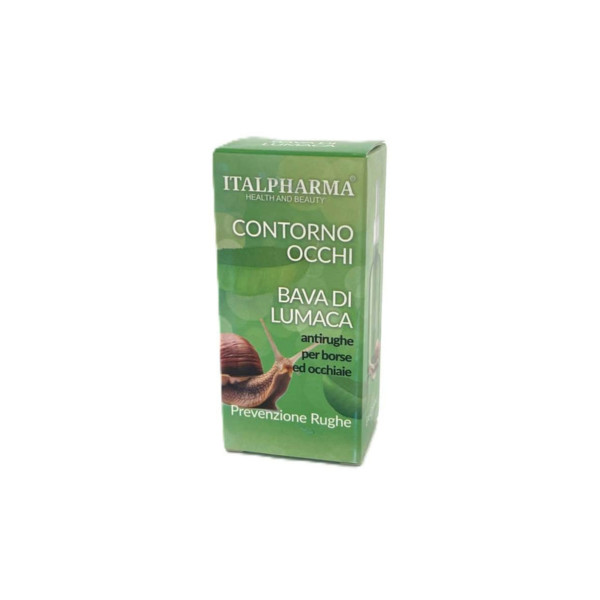 ITALPHARMA CREMA CONTORNO OCCHI ALLA BAVA DI LUMACA PREVENZIONE RUGHE 15 ML.