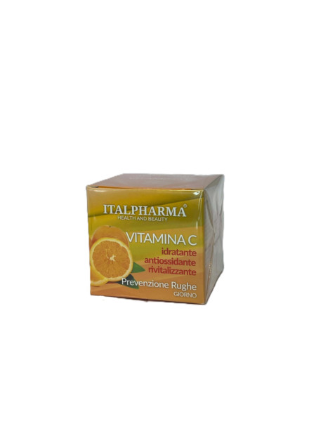 ITALPHARMA CREMA VISO GIORNO ALLA VITAMINA C PREVENZIONE RUGHE 50 ML.