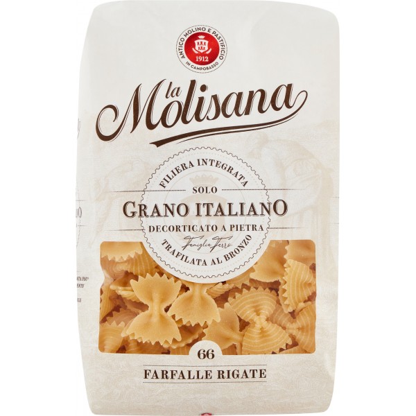 LA MOLISANA FARFALLE RIGATE N° 66 500 GR.