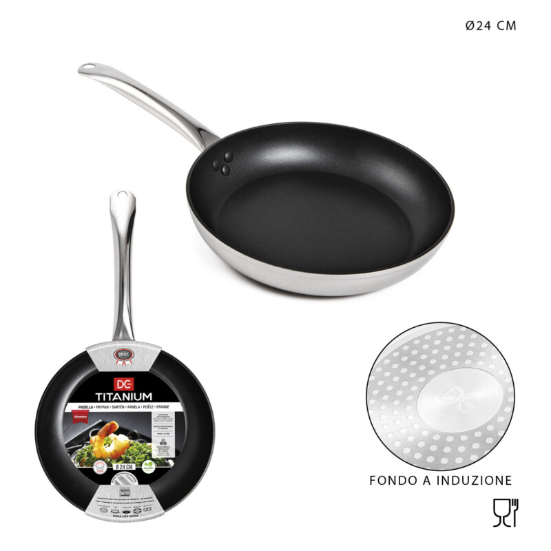 LINEA TITANIUM PADELLA 24CM