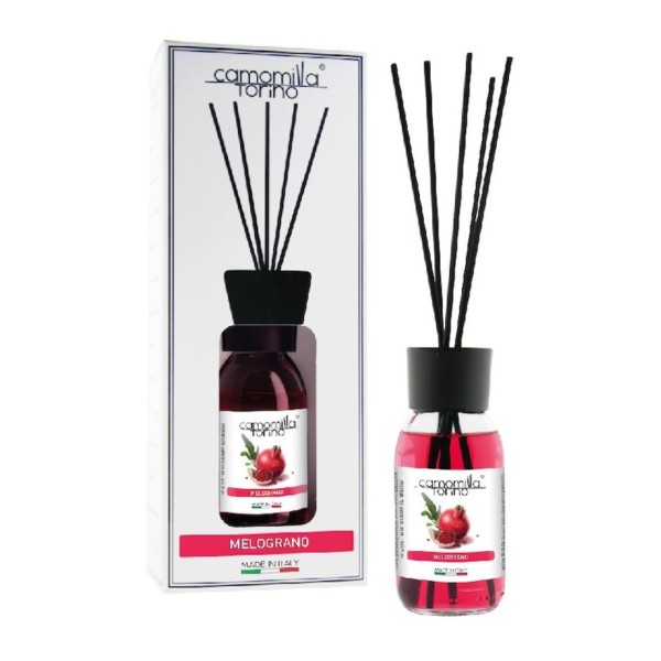 CAMOMILLA TORINO DIFFUSORE PER AMBIENTE AL MELOGRANO 125 ML.