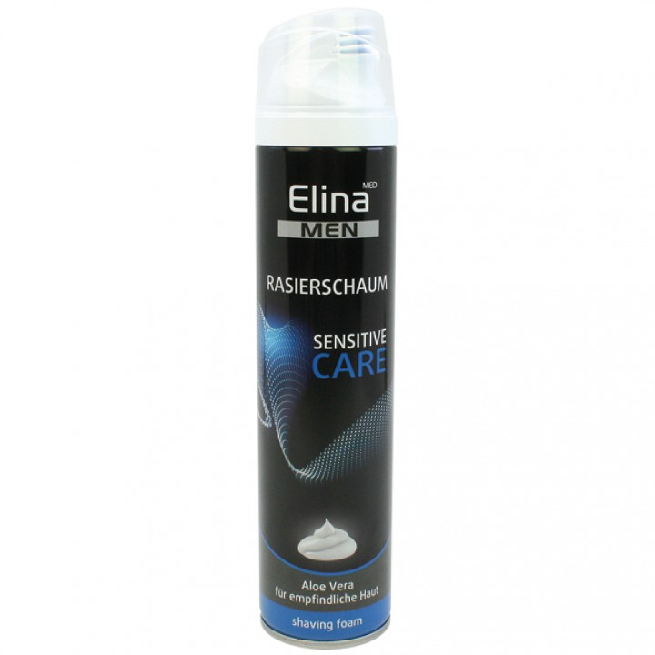 MEN SENSITIVE CARE SCHIUMA DA BARBA PER PELLI SENSIBILI ALL'ALOE VERA 300 ML.