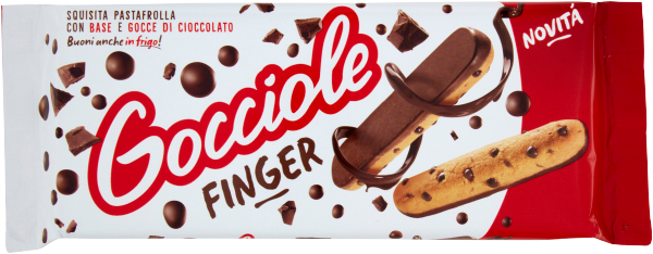 PAVESI GOCCIOLE BISCOTTI FINGER AL CIOCCOLATO 120 GR.