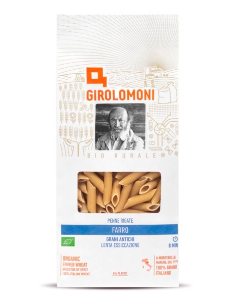 GIROLOMONI PENNE RIGATE FARINA DI FARRO BIO 500 GR