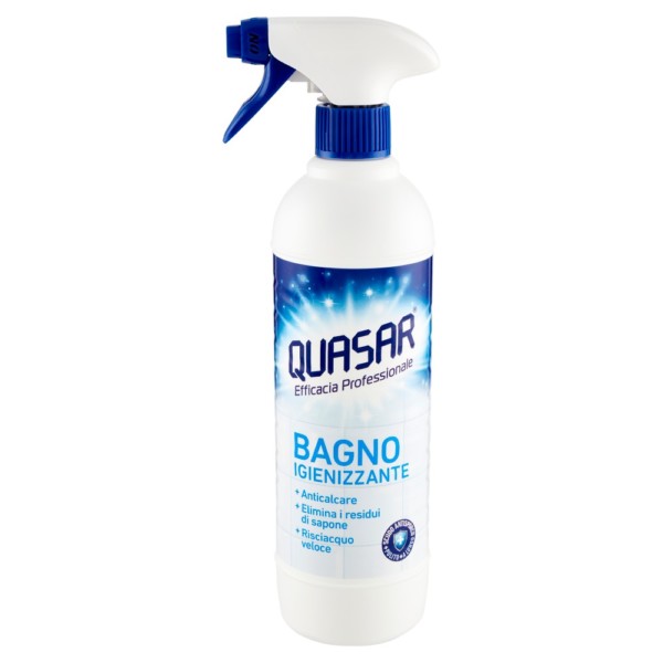 QUASAR BAGNO IGIENIZZANTE ANTICALCARE SPRAY 580 ML.