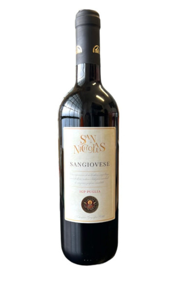 SAN NICHOLAUS SANGIOVESE I.G.P. PUGLIA VOL. 11.5° 75 CL.