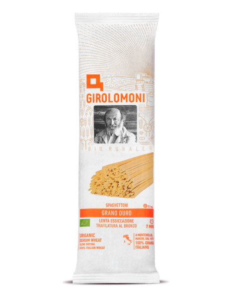 GIROLOMONI SPAGHETTONI BRONZO SEMOLA DI GRANO DURO BIO 500 GR