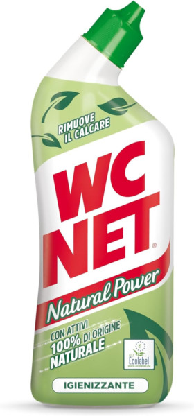 WC NET NATURAL POWER GEL IGIENIZZANTE 800 ML.