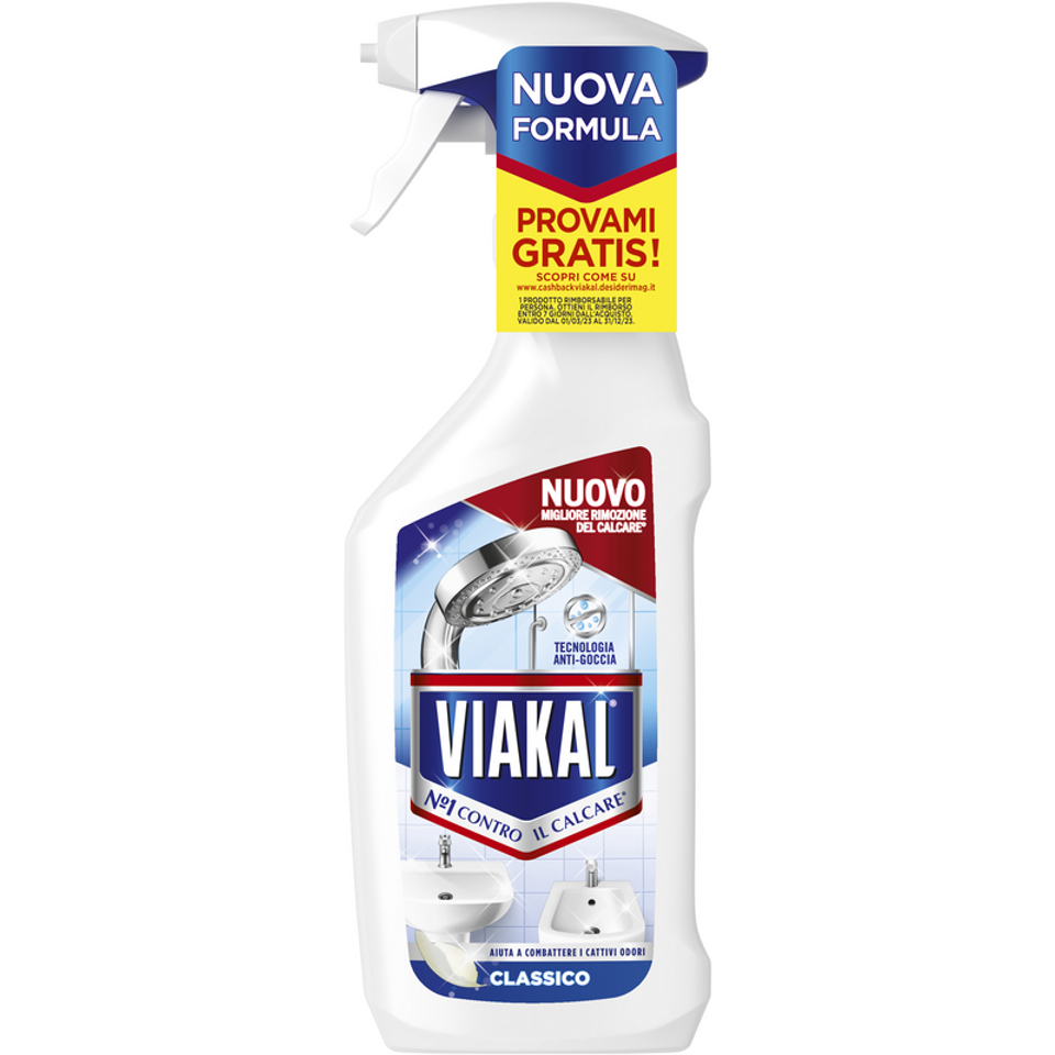 VIAKAL ANTICALCARE SPRAY CLASSICO 470 ML.