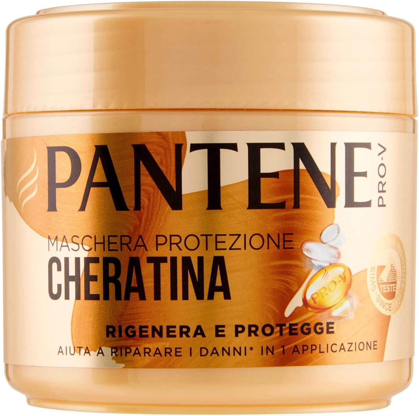 PANTENE PRO-V NUTRI-PLEX MASCHERA PROTEZIONE ALLA CHERATINA RIGENERA E PROTEGGE 300 ML.