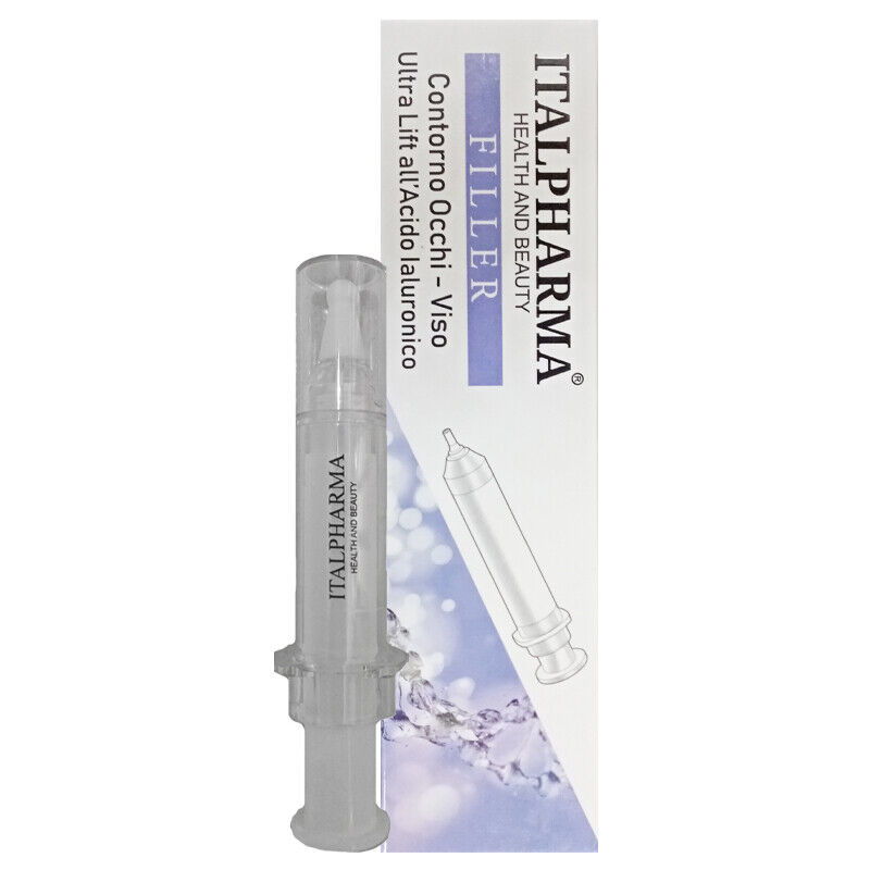 ITALPHARMA FILLER CONTORNO OCCHI - VISO ULTRA LIFT ALL'ACIDO IALURONICO 10 ML.